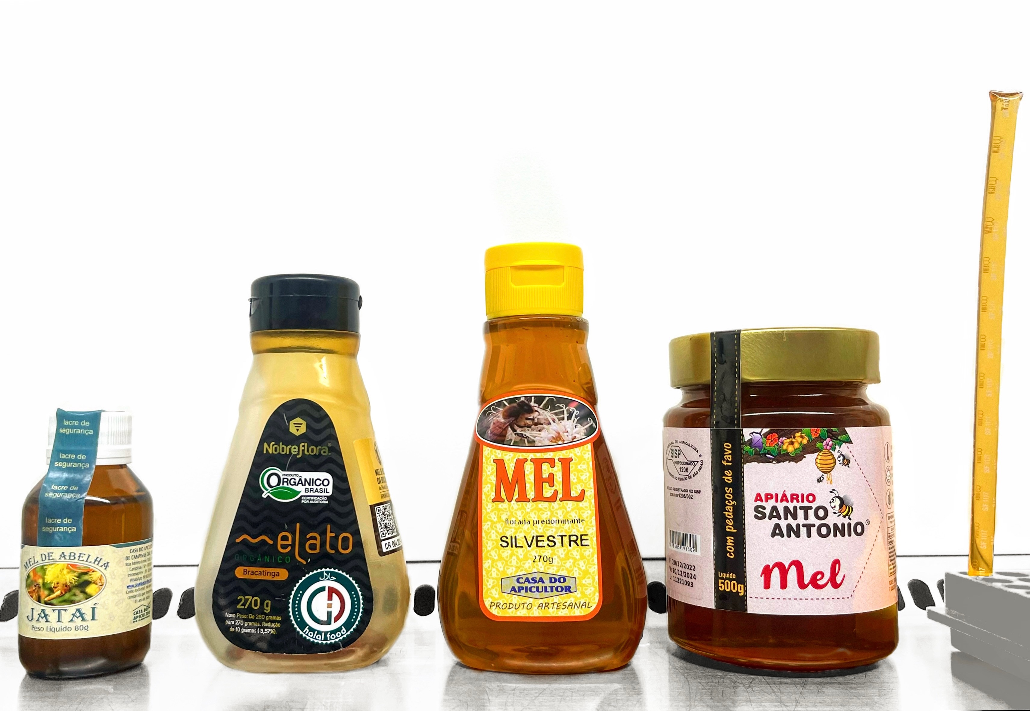 Méis comerciais utilizados para a procura de novos antibioticos e antifúngicos